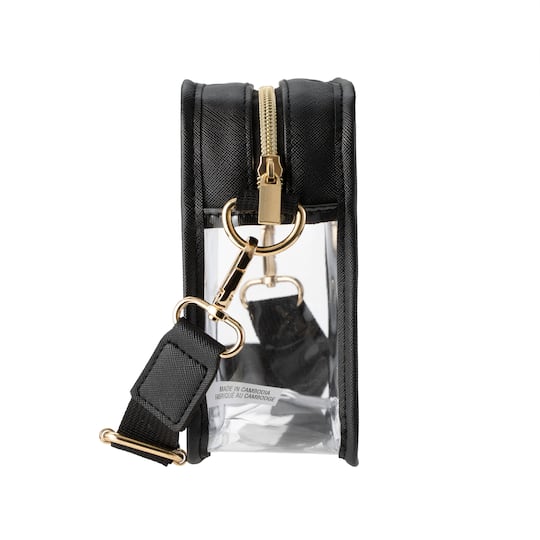 7" x 6" Clear Vinyl Cross Body Bag by Make Market